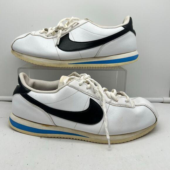 Nike Shoes Mens 10.5 Cortez \'23 White Black Photo Blue Sneakers DM4044-100 main image 6